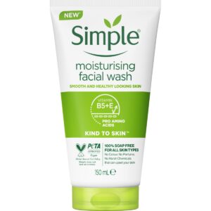 ژل شستشوی صورت سیمپل مدل moisturising