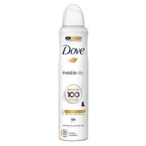 اسپری ضد تعریق داو DOVE مدل 100 Invisible Dry حجم 250 میلی لیتر اورجینال