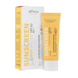 کرم ضد آفتاب فاقد رنگ سی گل با SPF 60 حجم 50 میلی لیتر